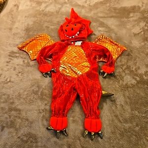 Pottery Barn Kids Red Dragon Costume 6-12 months